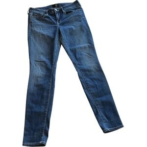 Vince Dylan Skinny Jeans Light Wash Distressed Denim Womens 29